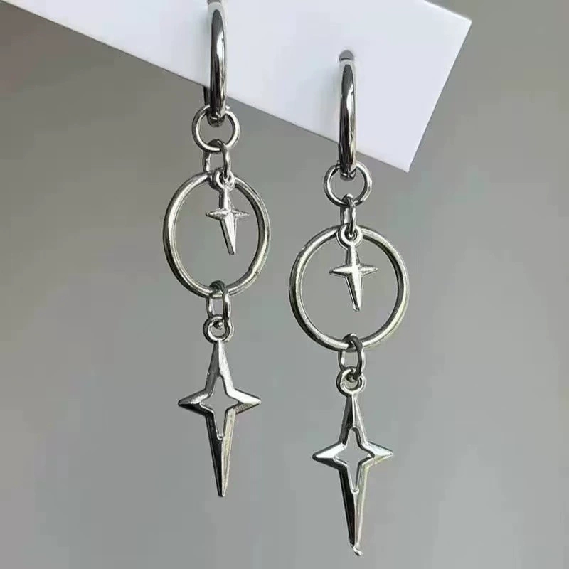 Women'S Emo Accessories - شخصية الشرير الصليب دلاية شكل نجمة