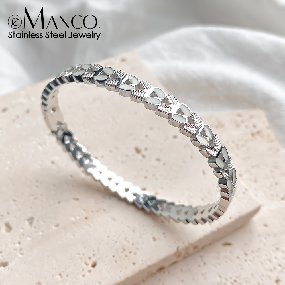 Women Accessories Outlet - سوار eManco مصنوع من الفولاذ المقاوم