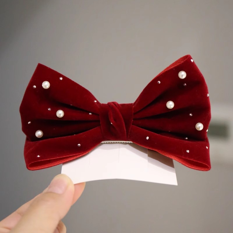 Accessories Brand For Women - مشبك شعر جديد للفتيات بتصميم فيونكة