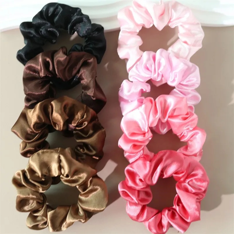 Scrunchie Satin Set - مجموعة من ربطات الشعر الساتان ذات