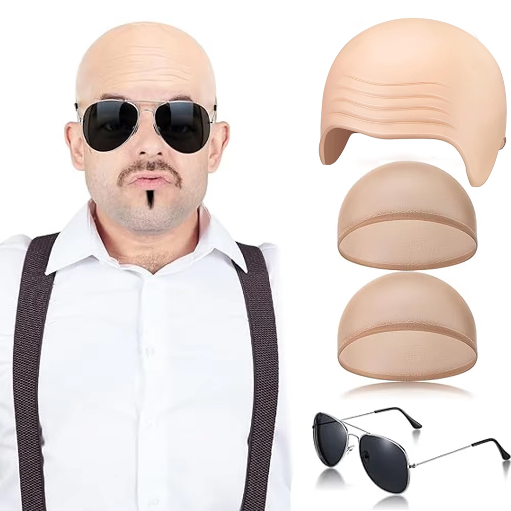 Women Accessories Combo - مجموعة قبعات أصلع مكونة من 4