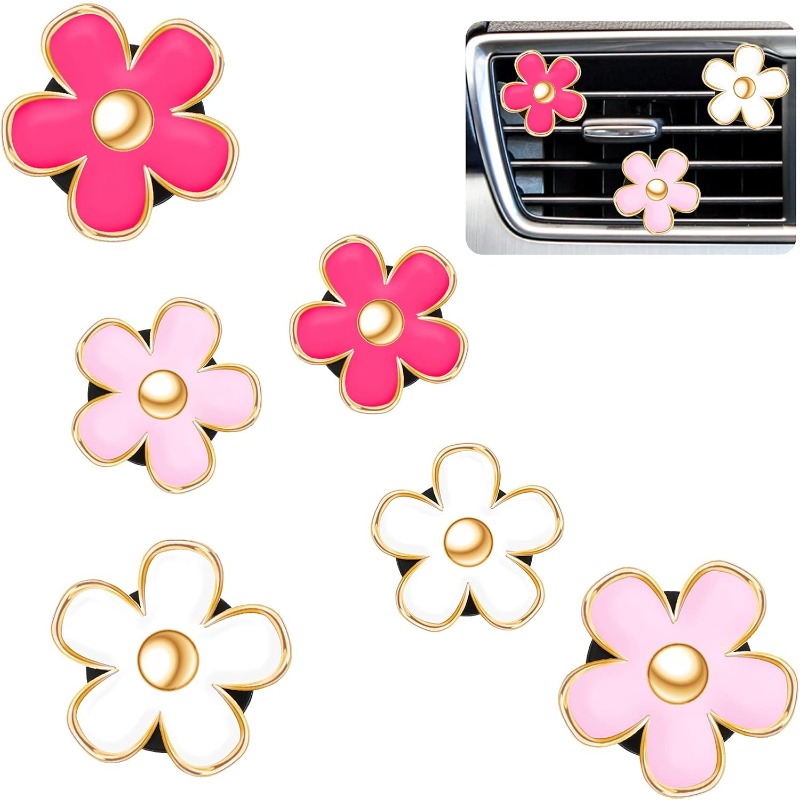 Women Accessories Outlet - 6 قطعة زهرة الأقحوان تنفيس الهواء