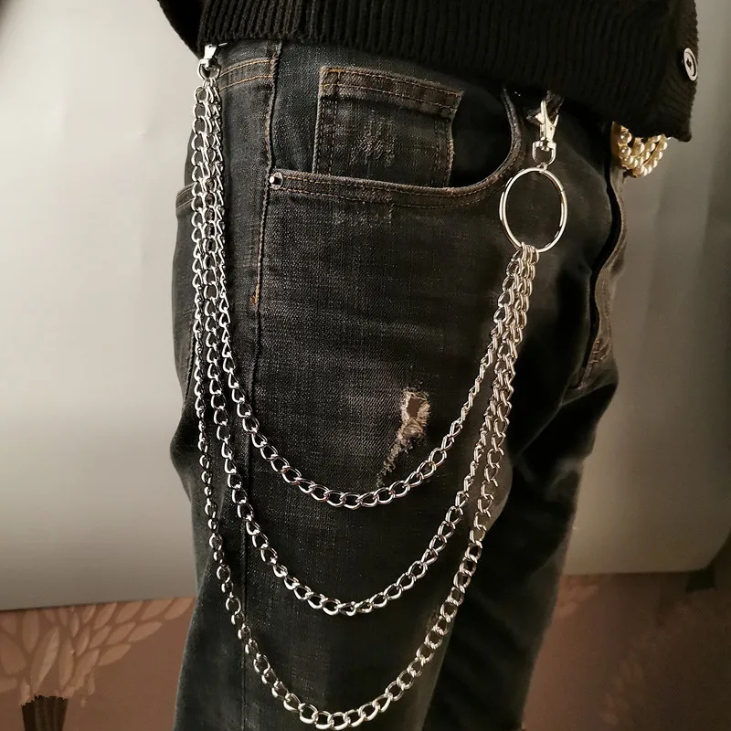 Wallet Chain Bag - سلسلة حزام معدنية متعددة الطبقات بتصميم