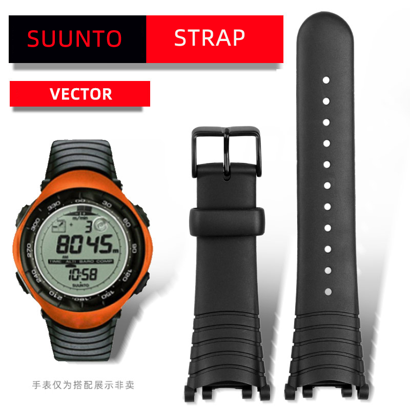 Women Accessories Vector - سوار ساعة سيليكون لناقل suuntor ،