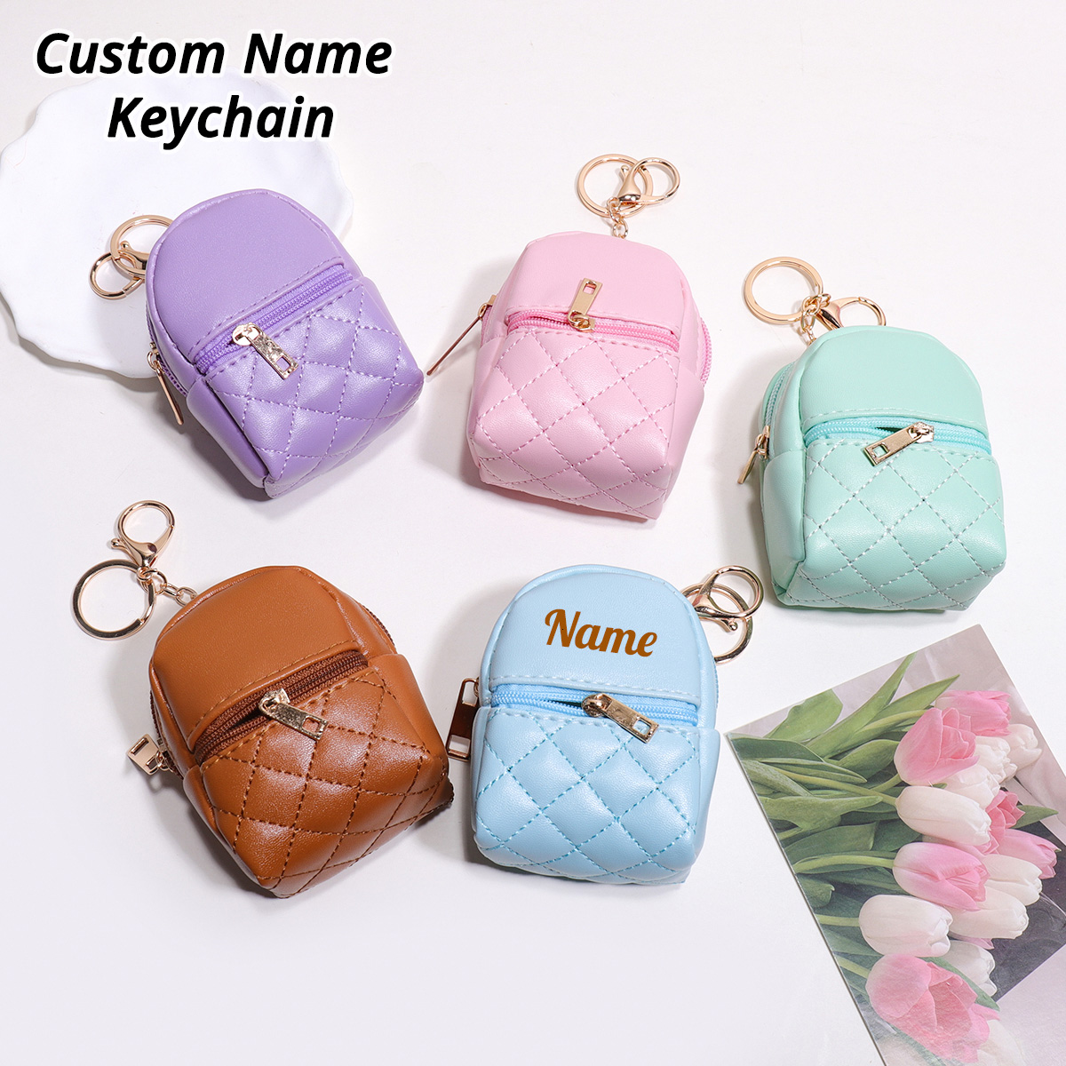 Wallet Chain Bag - محفظة نقود صغيرة مخصصة مع سلسلة