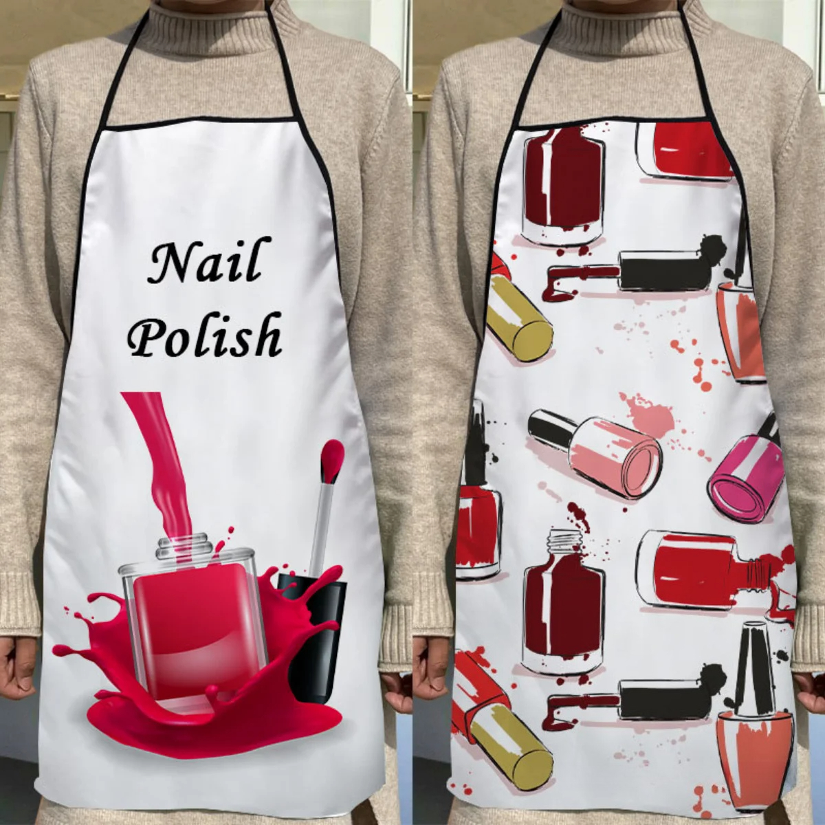 Women Accessories Logo Design - تصميم الأزياء مسمار البولندية المئزر مخزن