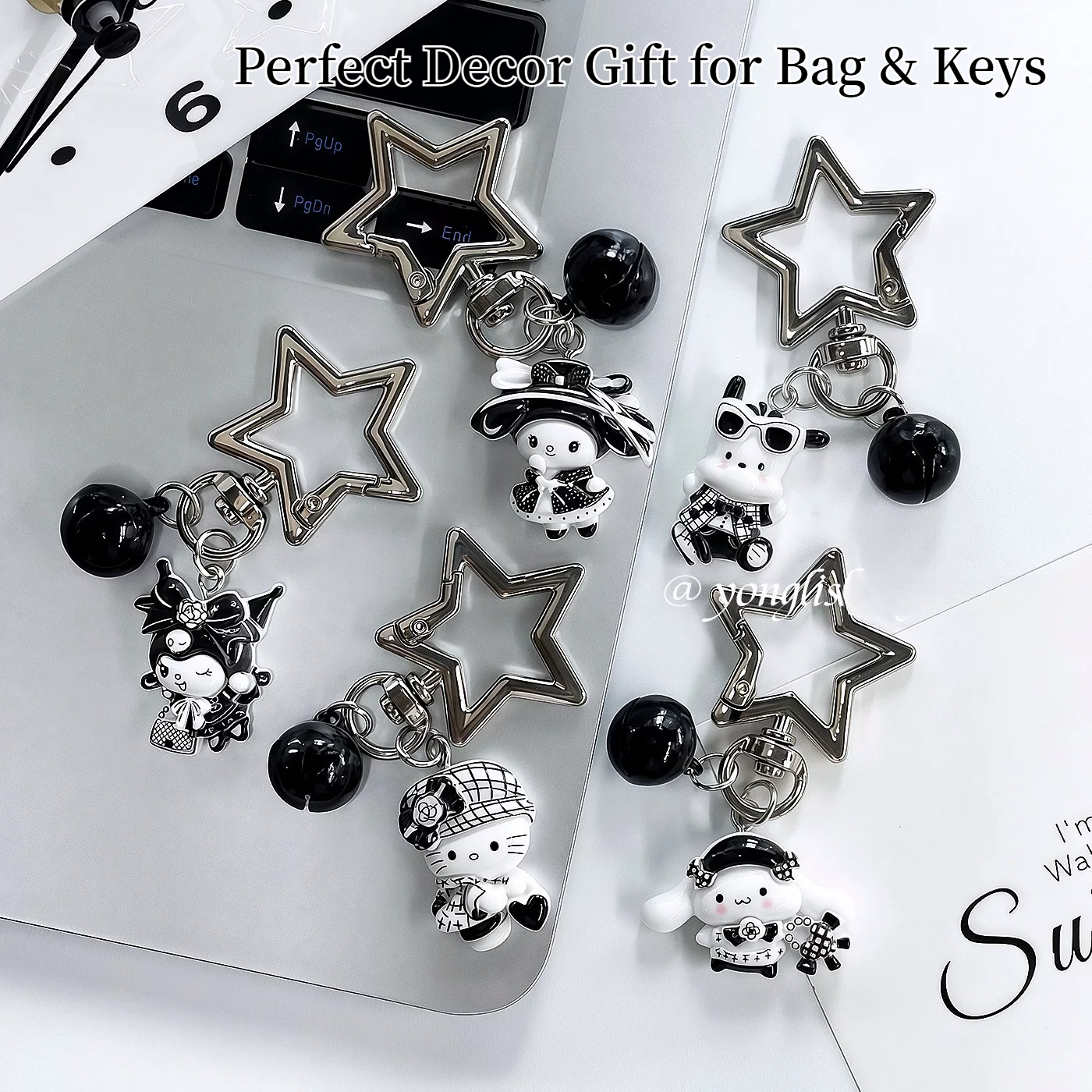 Women'S Y2K Accessories - سلسلة مفاتيح كلاسيكية بتصميم Y2K من