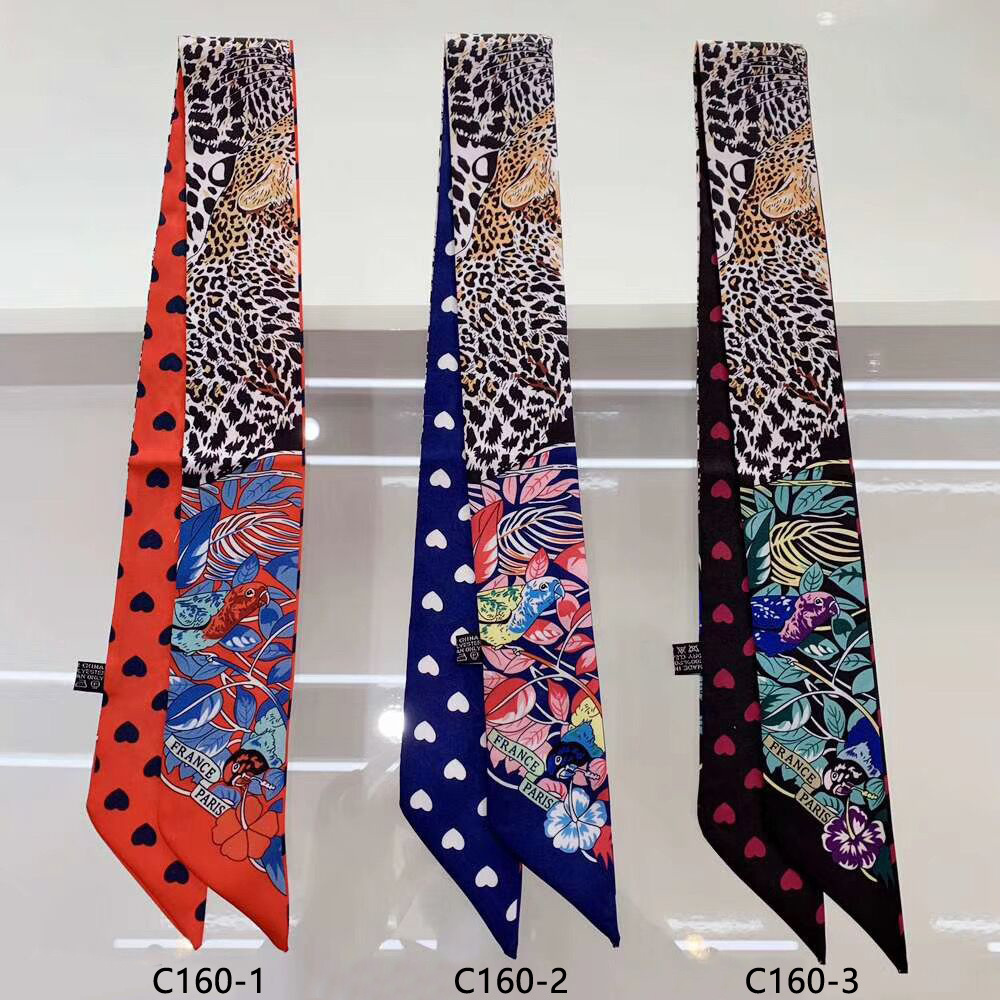 Accessories Brand For Women - العلامة التجارية ليوبارد الببغاء القلب وشاح