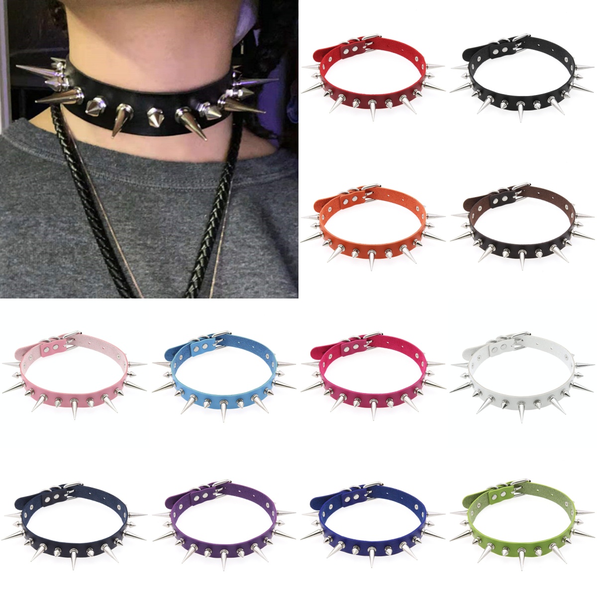 Women'S Emo Accessories - هالوين ايمو تأثيري القوطي قلادة القلادات