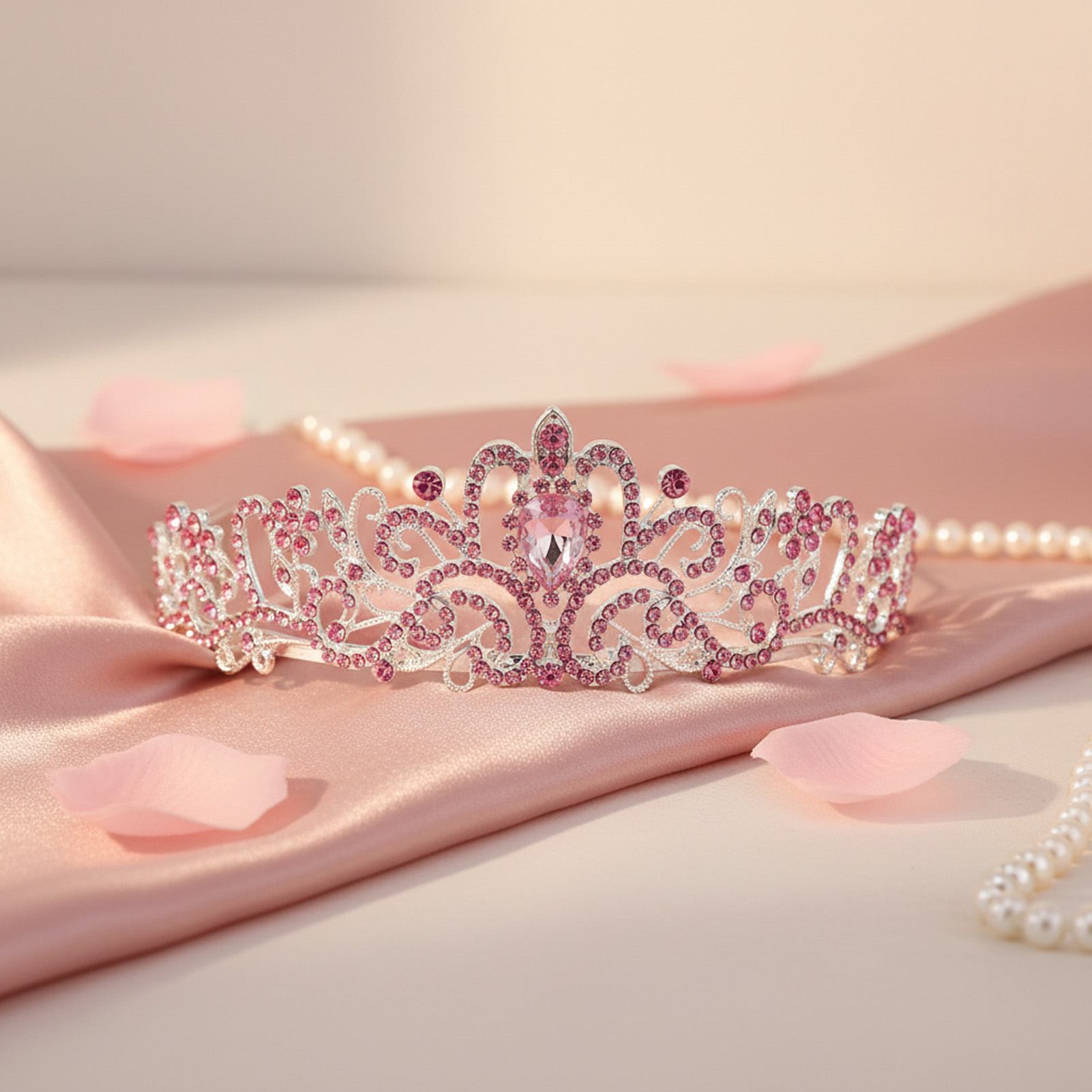 تاج زفاف أنيق مرصع بالأحجار ال - مراجعة Women Accessories For Wedding وسعره