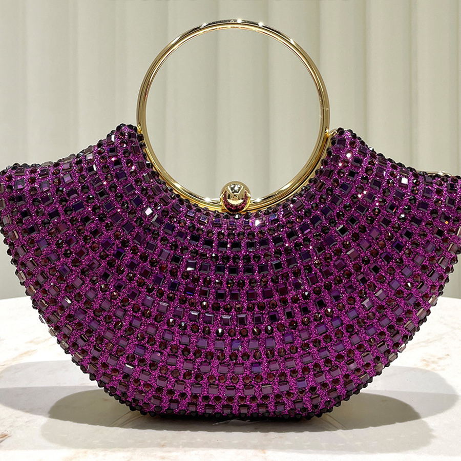 حقيبة يد نسائية بمقبض دائري فا - مراجعة Wallet Chain Bag وسعره
