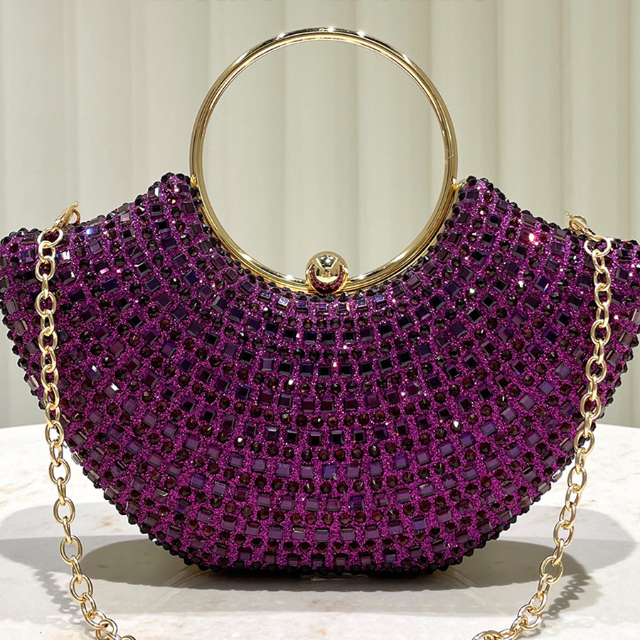 حقيبة يد نسائية بمقبض دائري فا - مراجعة Wallet Chain Bag وسعره