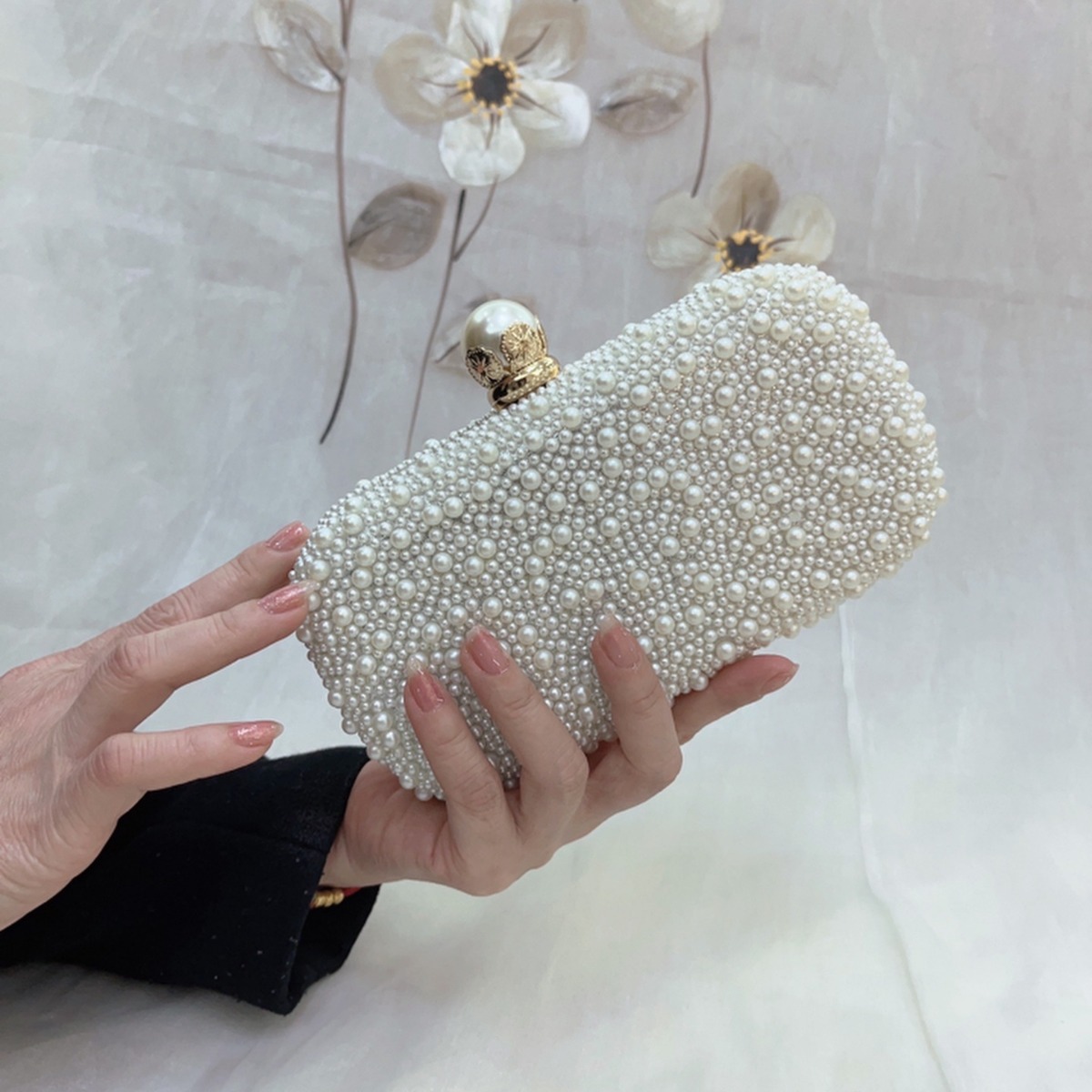 فاخر الزفاف مساء فستان حقيبة س - مراجعة Wallet Chain Bag وسعره