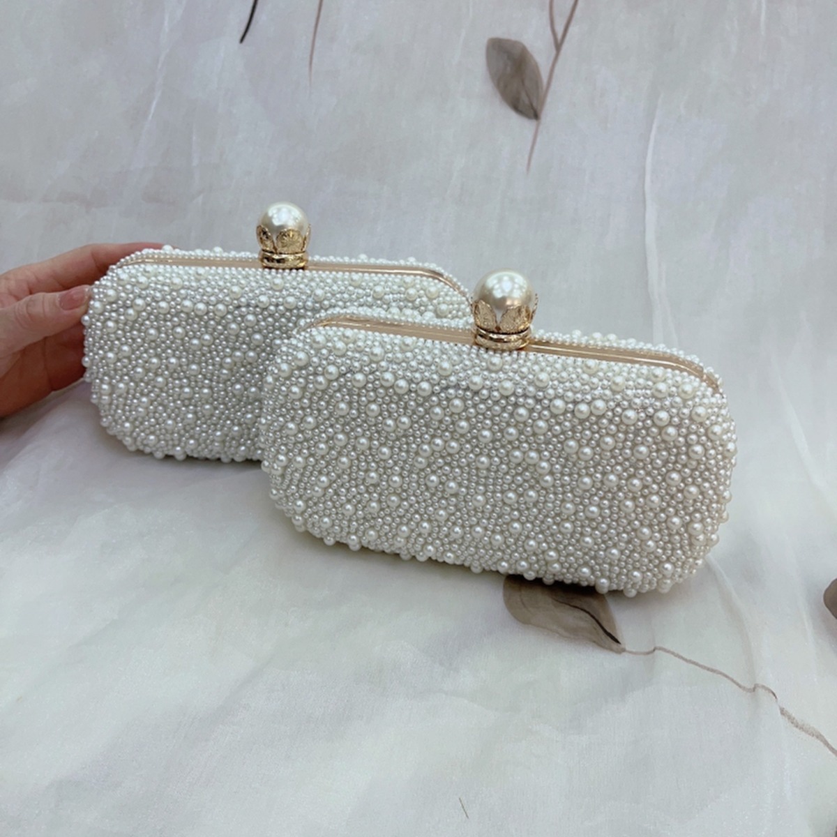 فاخر الزفاف مساء فستان حقيبة س - مراجعة Wallet Chain Bag وسعره