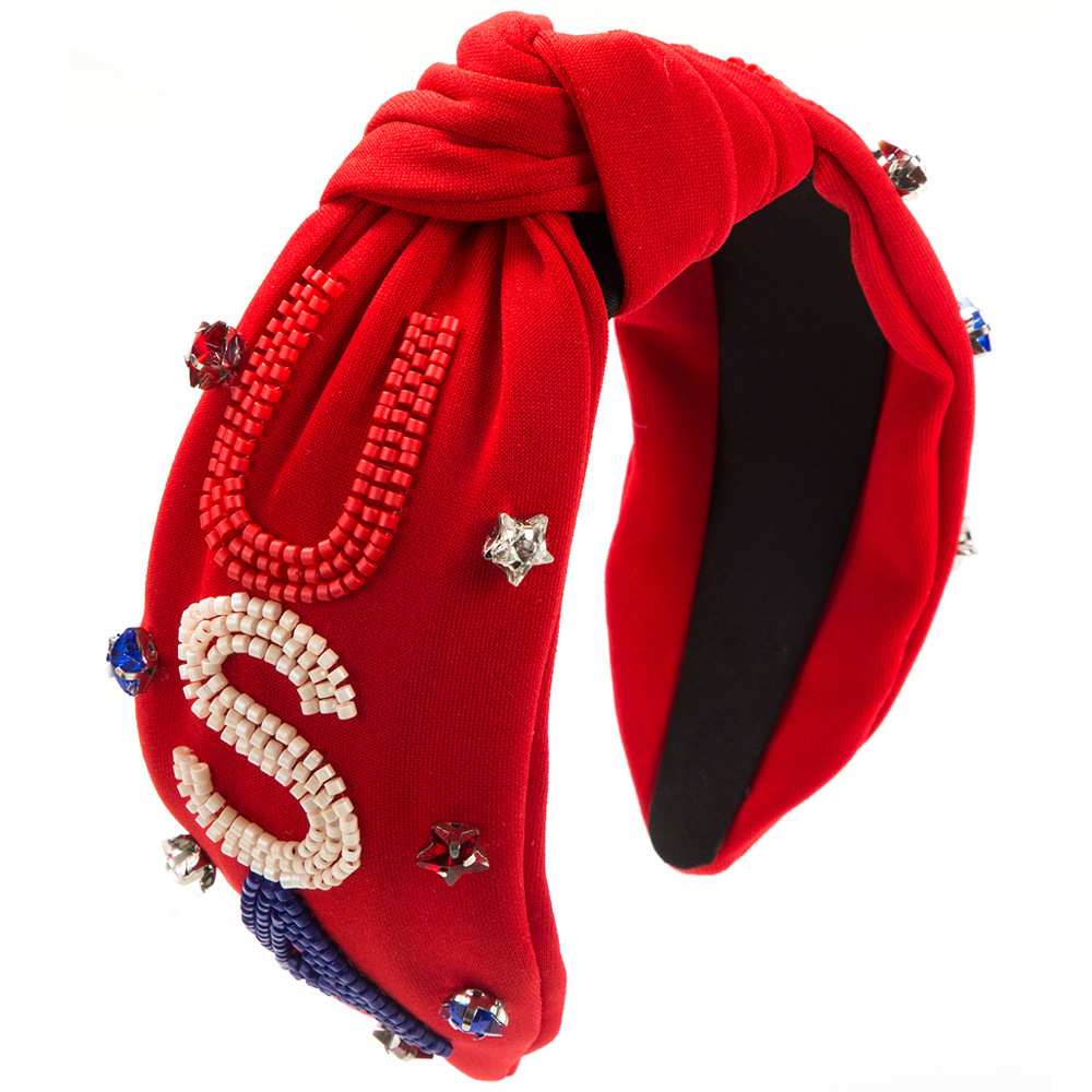 عصابة رأس هيمينج مطرزة يدويًا  - مراجعة Women Accessories Usa وسعره