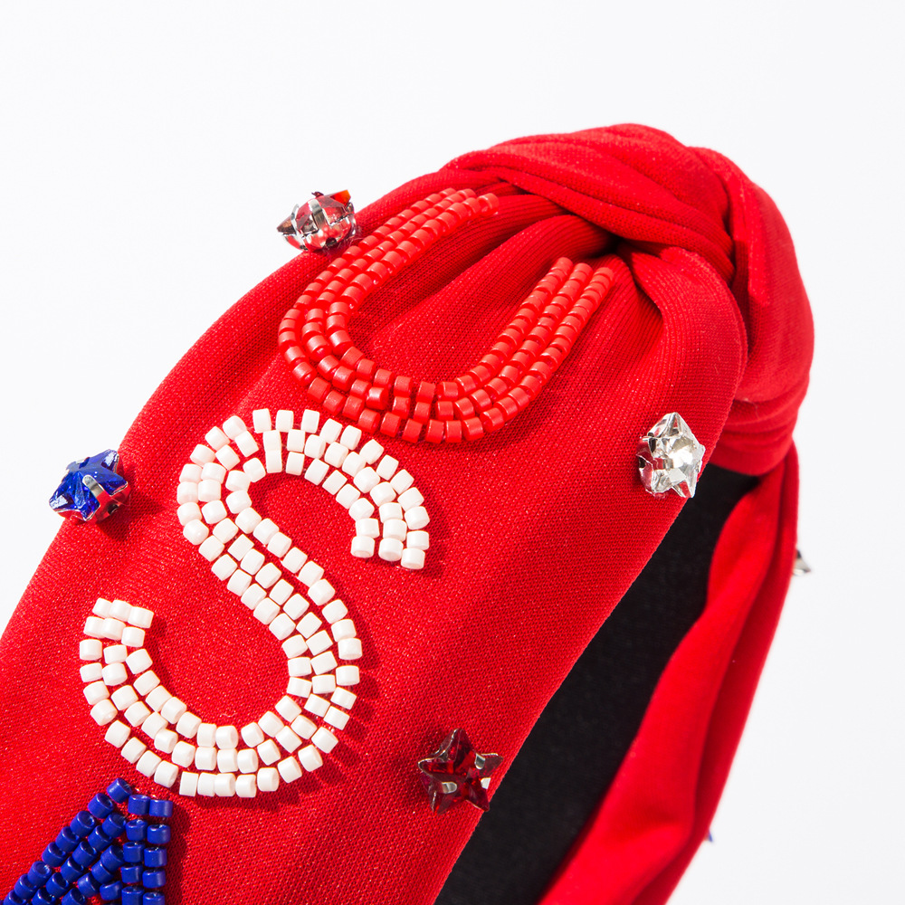 عصابة رأس هيمينج مطرزة يدويًا  - مراجعة Women Accessories Usa وسعره