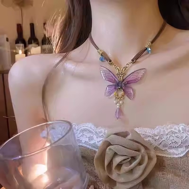 خمر الراتنج فراشة براون الشمس  - مراجعة Women'S Emo Accessories وسعره