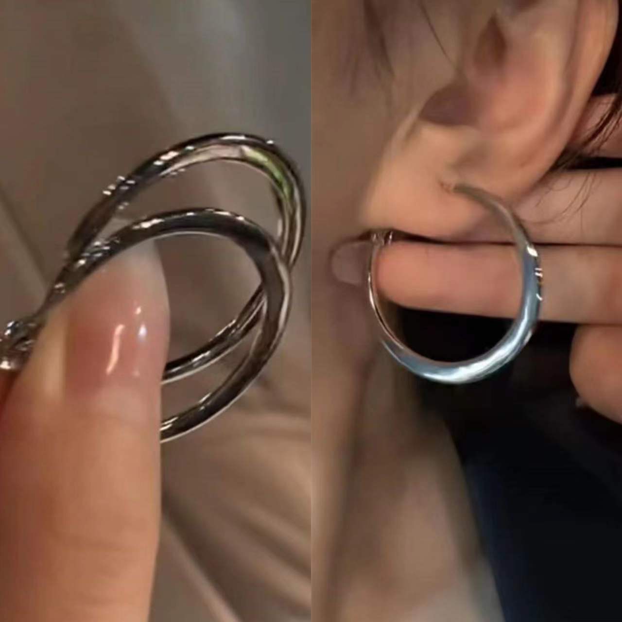 أقراط بدلاية على شكل عقدة فيون - مراجعة Women'S Emo Accessories وسعره