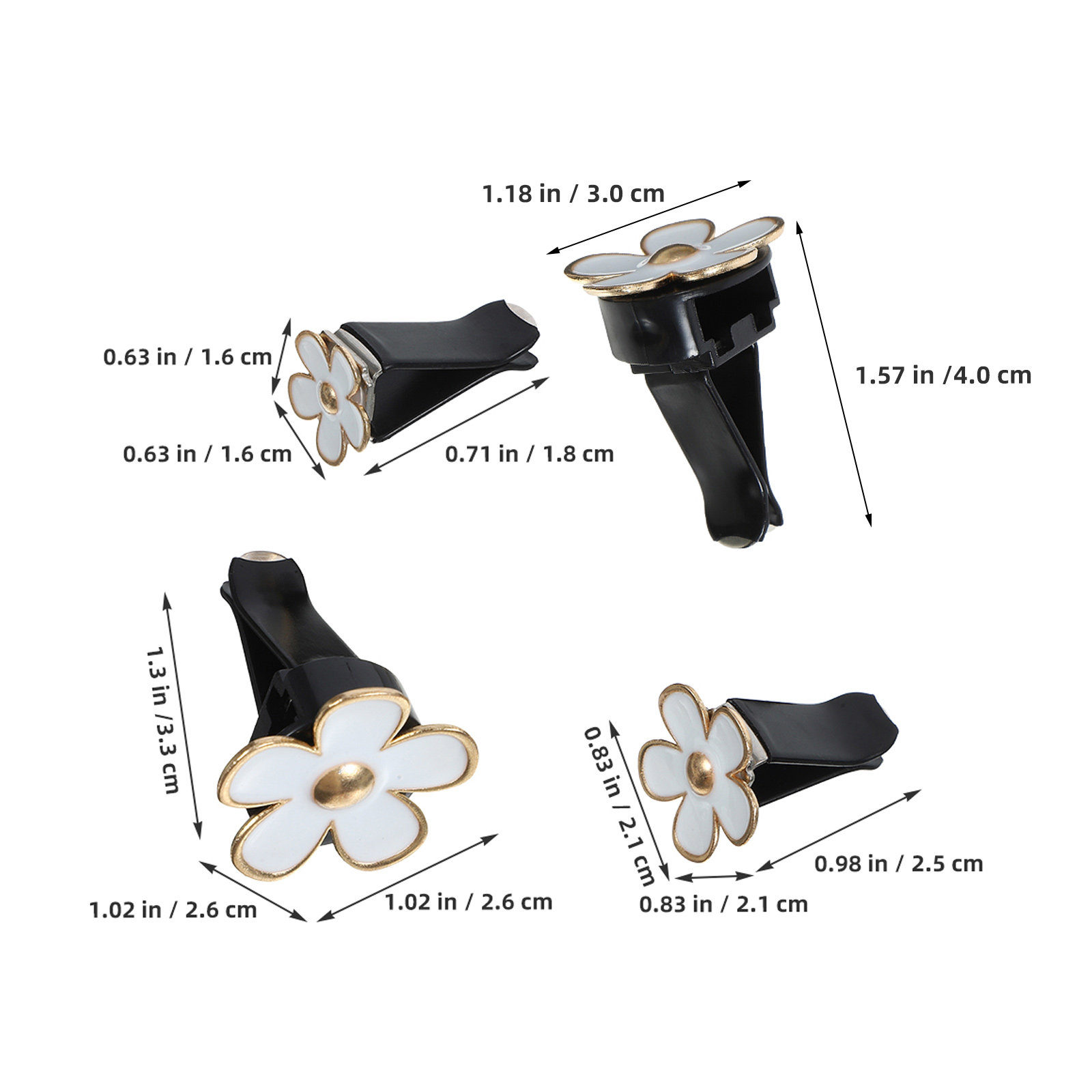 8 قطع من مشابك معطر الهواء على - مراجعة Women Accessories Outlet وسعره