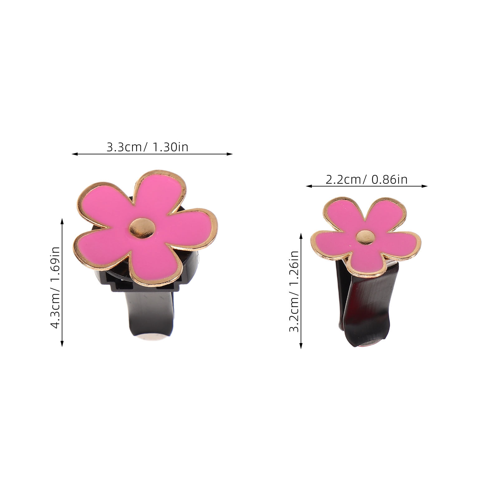 مجموعة مشابك معدنية على شكل زه - مراجعة Women Accessories Outlet وسعره