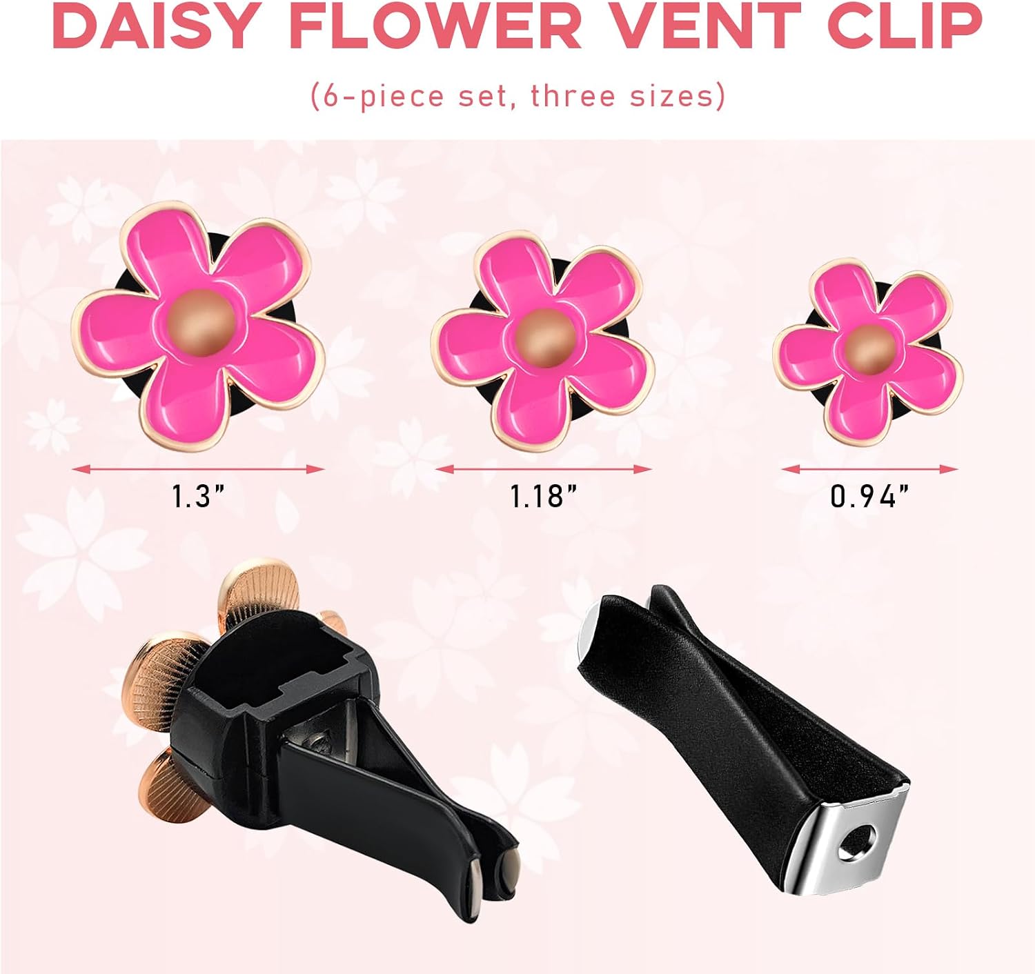 6 قطع مشابك هواء للسيارة على ش - مراجعة Women Accessories Outlet وسعره