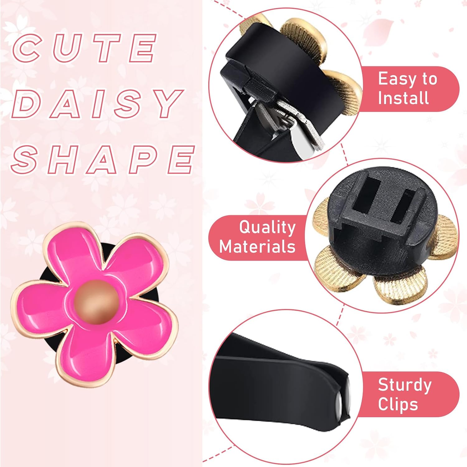 6 قطع مشابك هواء للسيارة على ش - مراجعة Women Accessories Outlet وسعره
