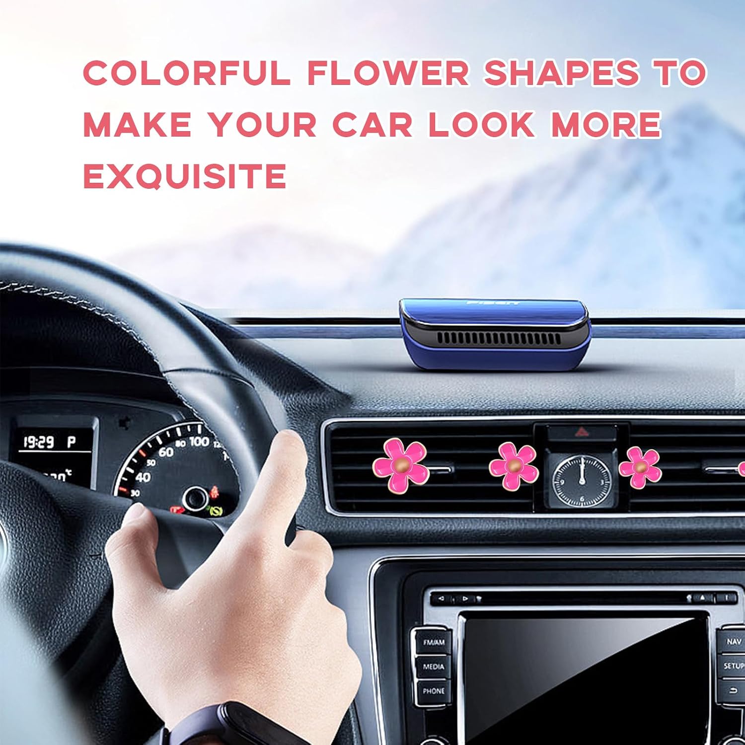 6 قطع مشابك هواء للسيارة على ش - مراجعة Women Accessories Outlet وسعره