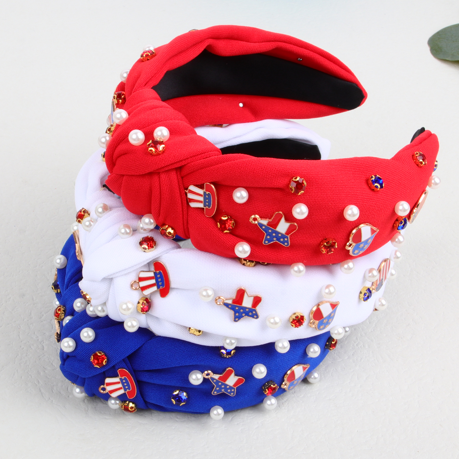 ربطات رأس مطبوعة بعلم الولايات - مراجعة Women Accessories Usa وسعره