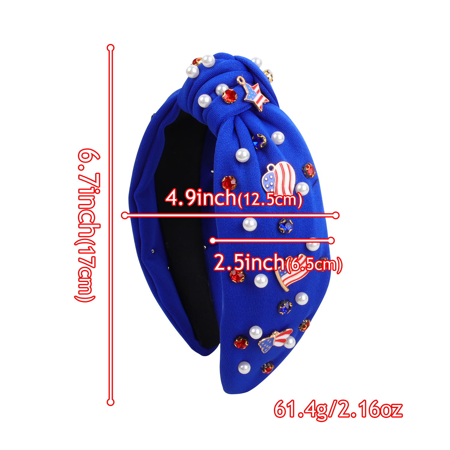 ربطات رأس مطبوعة بعلم الولايات - مراجعة Women Accessories Usa وسعره