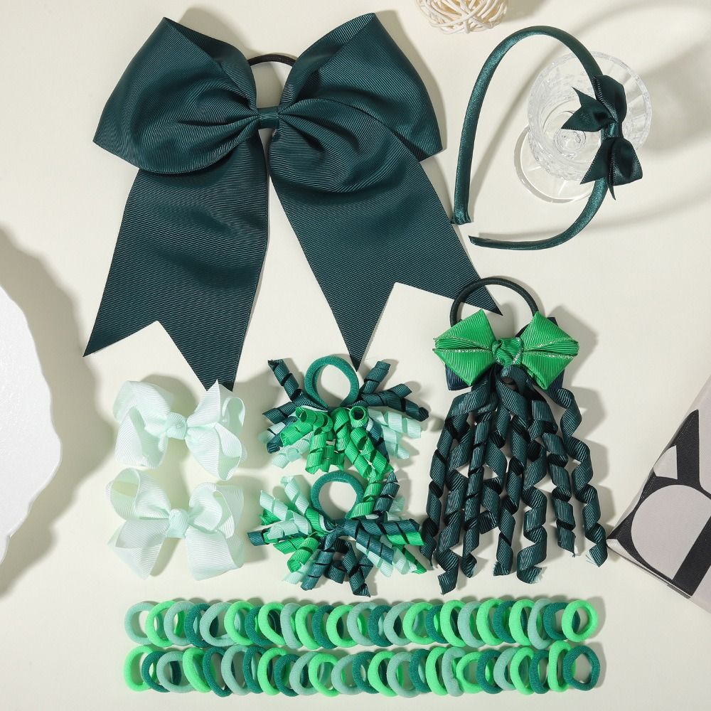 مجموعة من 57 قطعة من إكسسوارات - مراجعة Scrunchie Satin Set وسعره