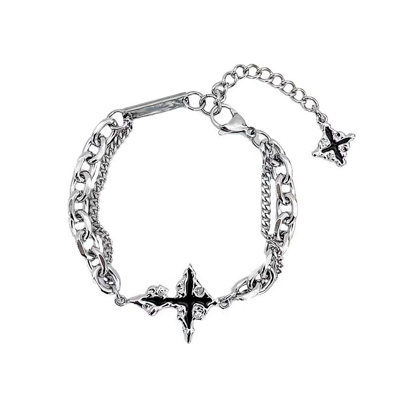 فاسق الأسود الصليب سلسلة بدلاي - مراجعة Women'S Emo Accessories وسعره