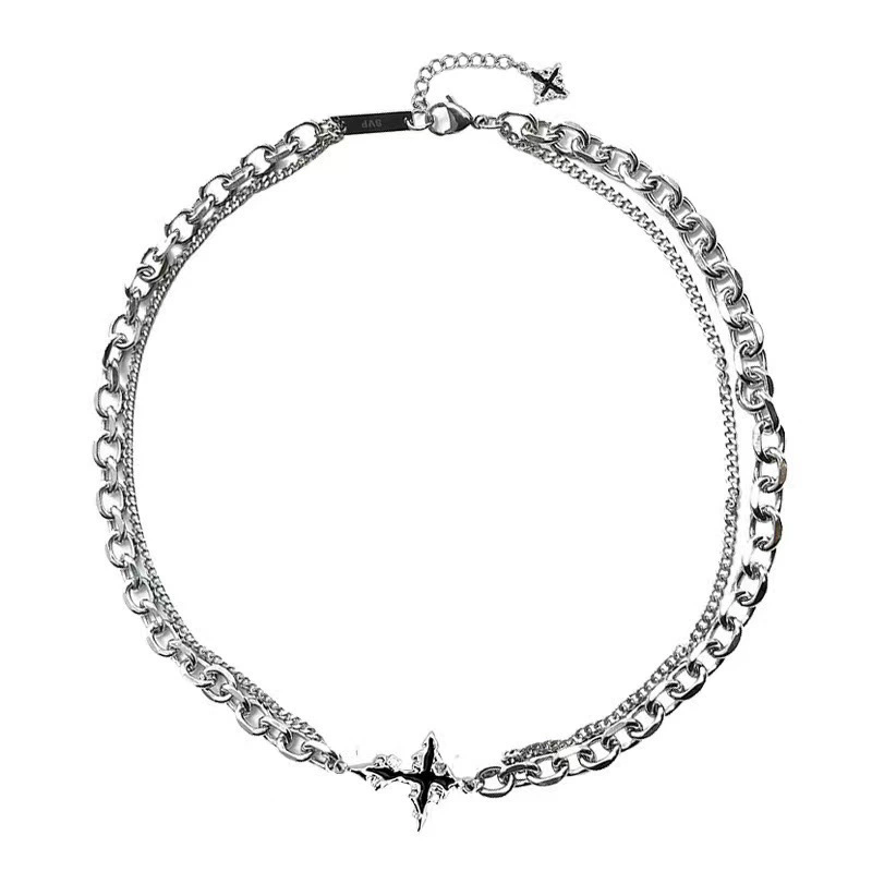 فاسق الأسود الصليب سلسلة بدلاي - مراجعة Women'S Emo Accessories وسعره