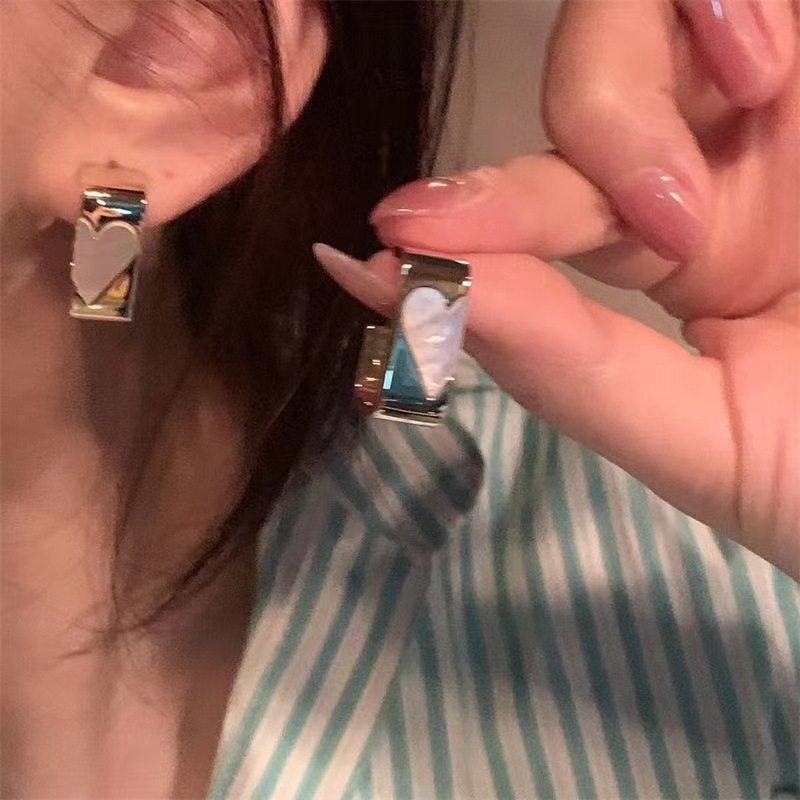 أقراط معدنية للنساء ، هندسية ، - مراجعة Women'S Emo Accessories وسعره