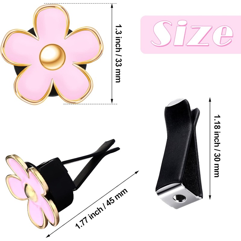 6 قطعة زهرة الأقحوان تنفيس اله - مراجعة Women Accessories Outlet وسعره