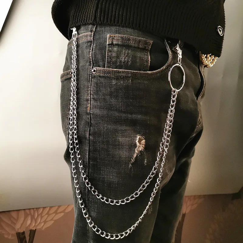 سلسلة حزام معدنية متعددة الطبق - مراجعة Wallet Chain Bag وسعره