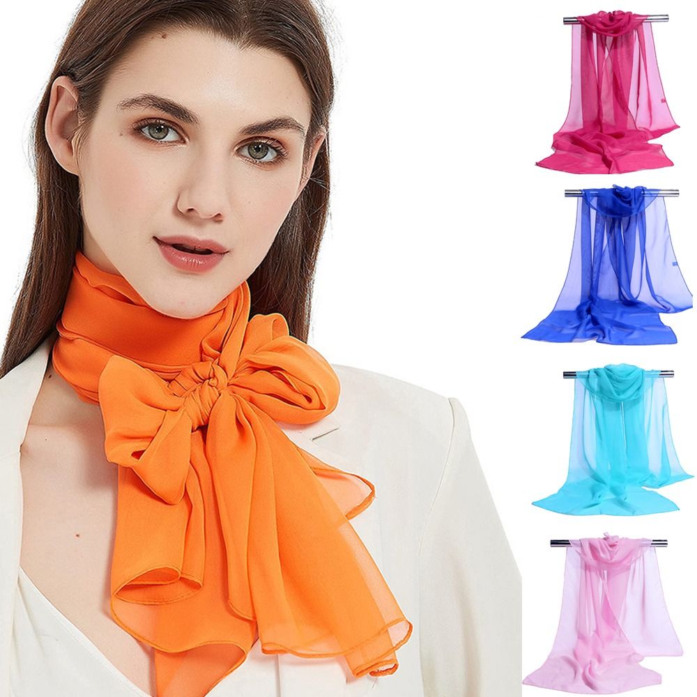 وشاح شيفون واقي من الشمس بتصمي - مراجعة Accessories Brand For Women وسعره