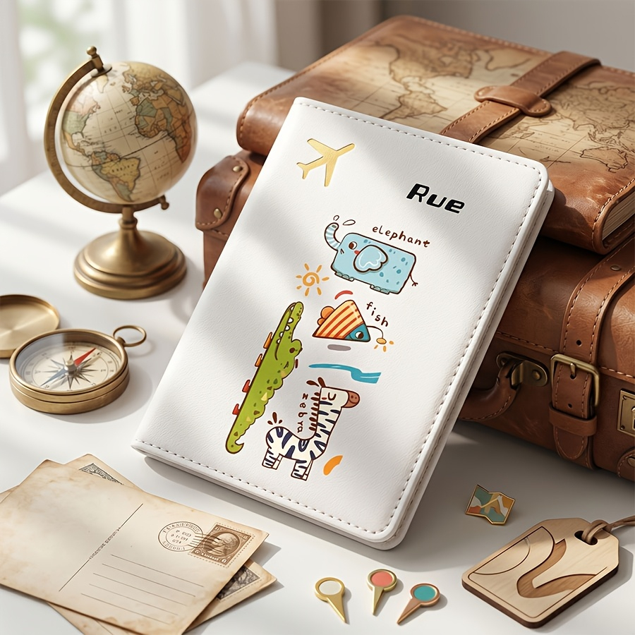 محفظة حاملة جواز سفر مخصصة بال - مراجعة Women Accessories Logo Design وسعره