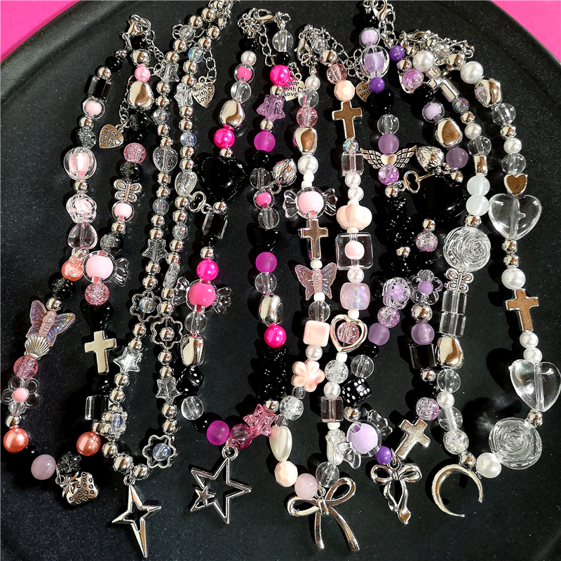 الرجعية القوطية Y2K ستار القلب - مراجعة Women'S Emo Accessories وسعره