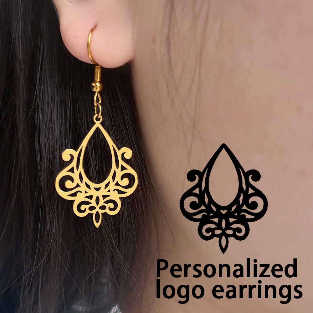 تصميم أقراط شخصية مخصصة، وإكسس - مراجعة Women Accessories Logo Design وسعره