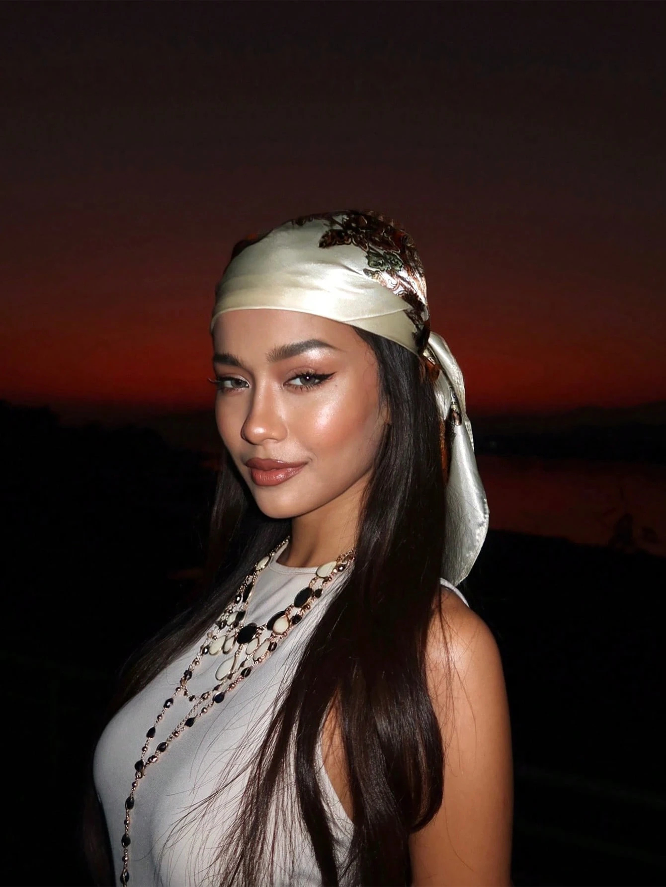 بيمبا ي لولا حجاب باريو، وشاح  - مراجعة Accessories Brand For Women وسعره
