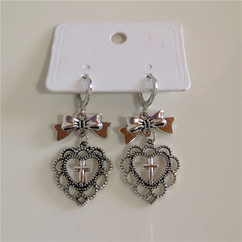 القوطية خمر الحب القلب الصليب  - مراجعة Women'S Emo Accessories وسعره