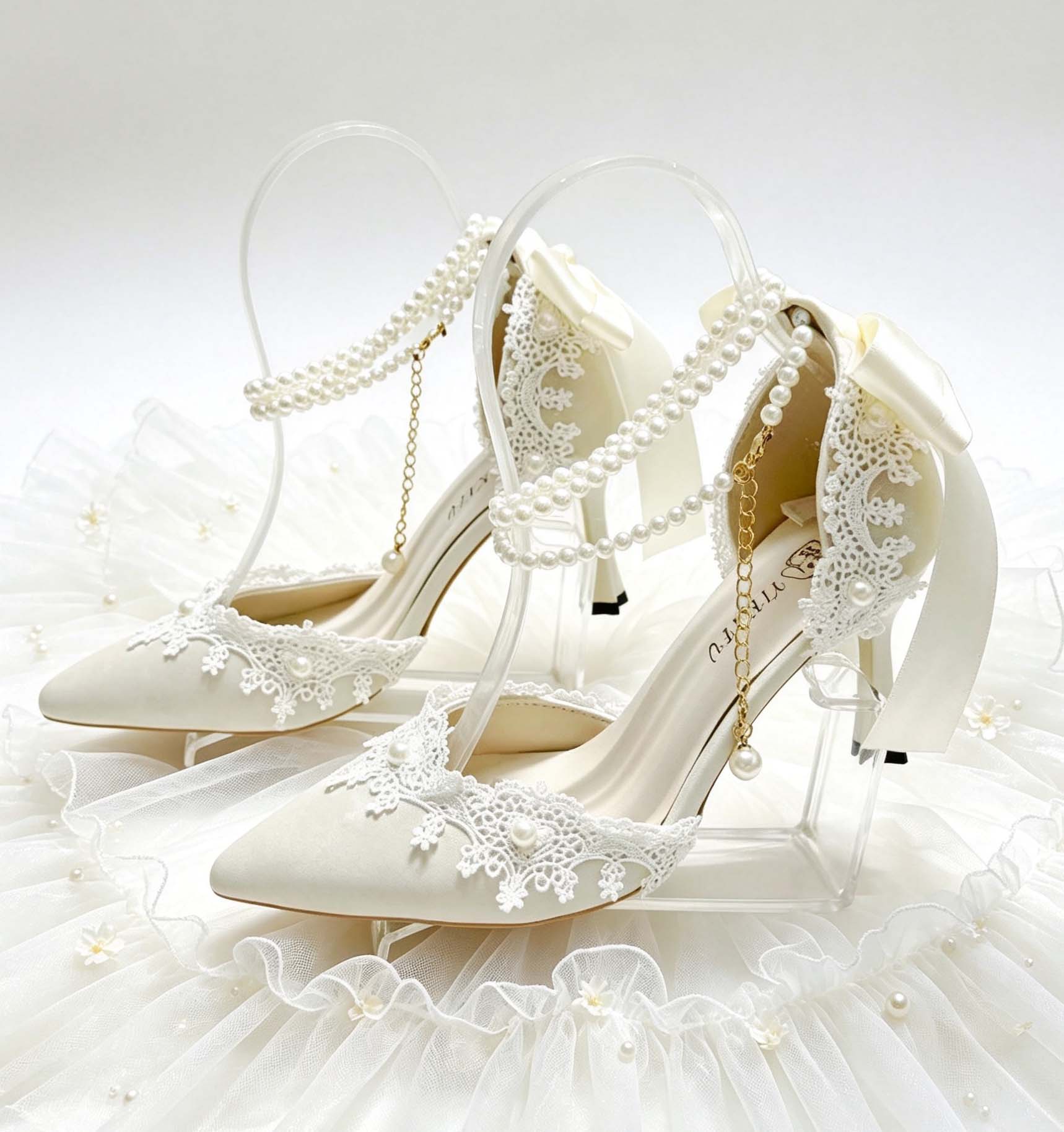 أحذية نسائية ذات كعب عالٍ مزين - مراجعة Women'S Y2K Accessories وسعره