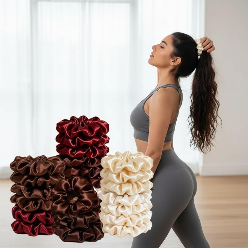 مجموعة جديدة من 10 قطع من ربطا - مراجعة Scrunchie Satin Set وسعره
