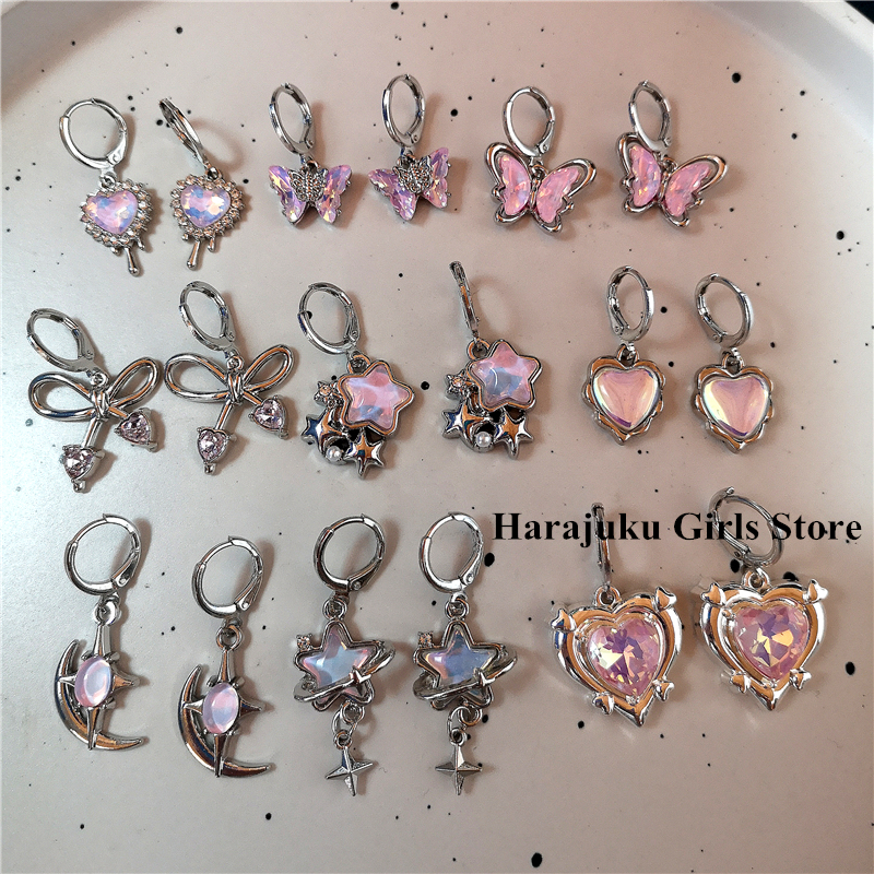 القوطية Y2K ضوء القمر حجر القل - مراجعة Women'S Emo Accessories وسعره