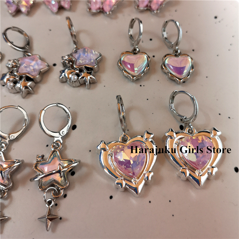 القوطية Y2K ضوء القمر حجر القل - مراجعة Women'S Emo Accessories وسعره