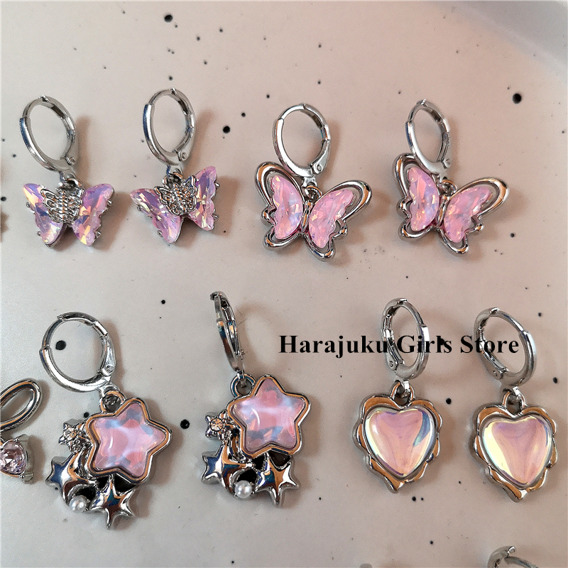 القوطية Y2K ضوء القمر حجر القل - مراجعة Women'S Emo Accessories وسعره