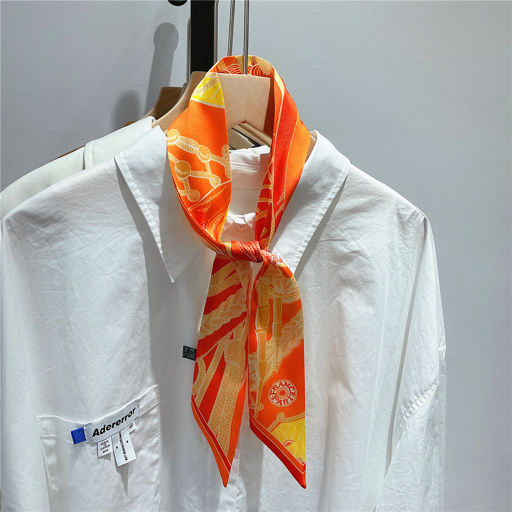 العلامة التجارية وشاح حريري تص - مراجعة Accessories Brand For Women وسعره
