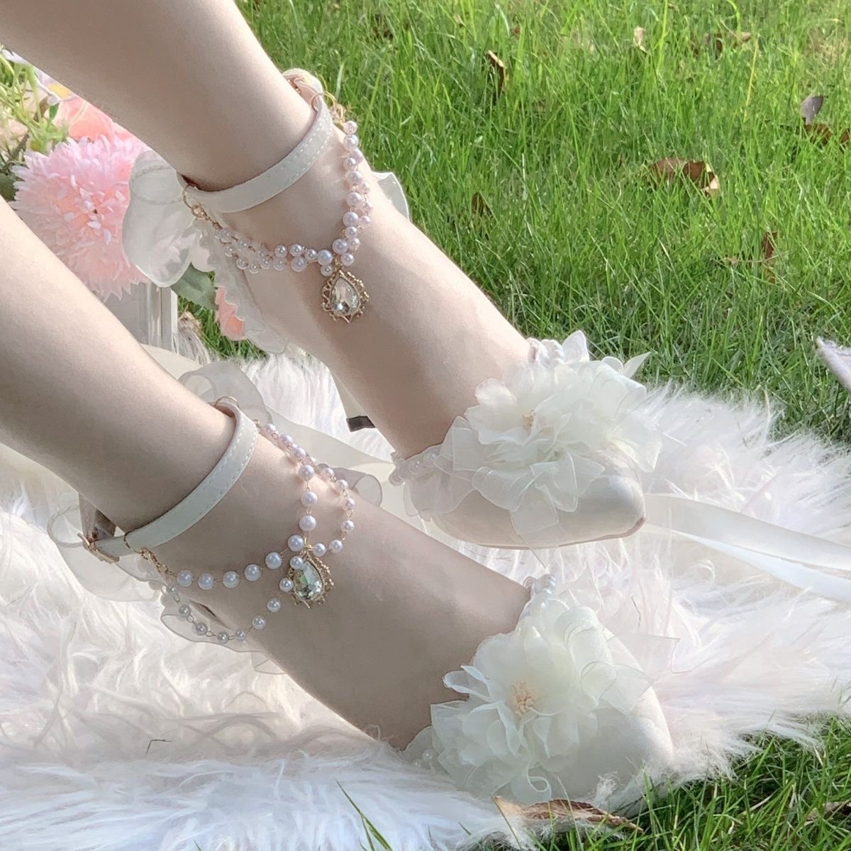 أحذية نسائية بكعب أنيق، أحذية  - مراجعة Women'S Y2K Accessories وسعره