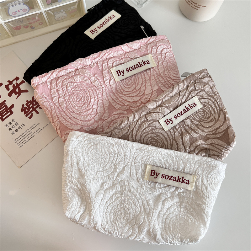 الفرنسية تنقش الزهور السفر حقي - مراجعة Women Accessories List وسعره