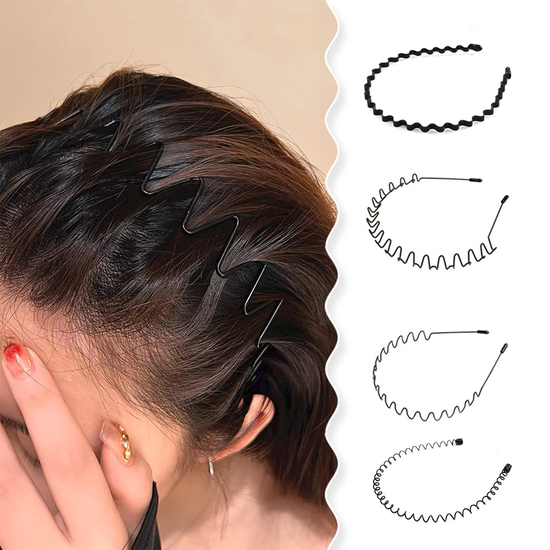 2-5 قطعة هيرباند متموج الربيع  - مراجعة Women Accessories Combo وسعره
